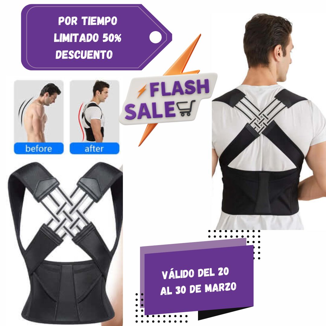 Chaleco Corrector de Postura Cruzado